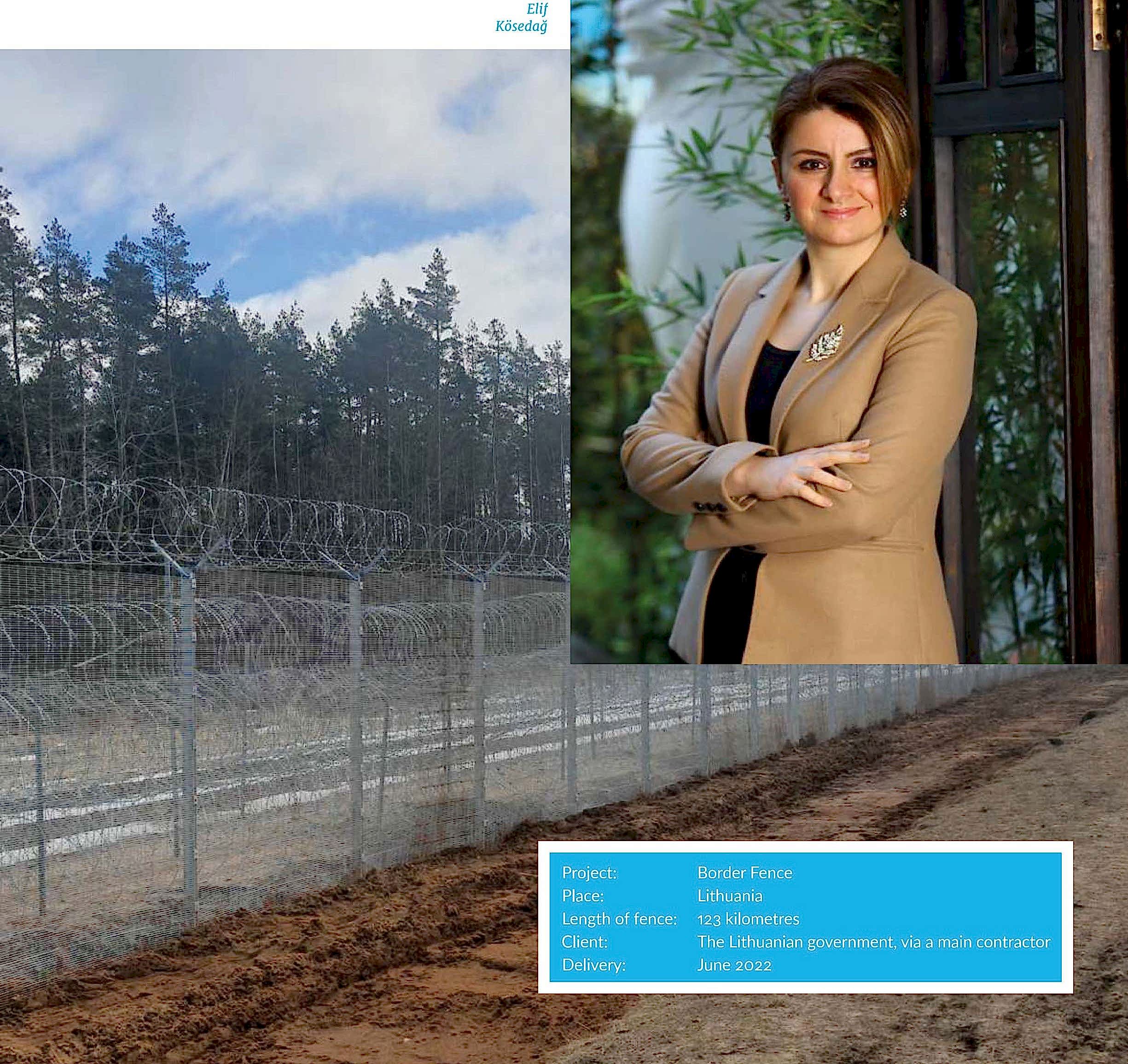 Lithuania Border Fence Project by Kosedag